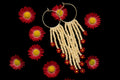 Red Daisy Dusters